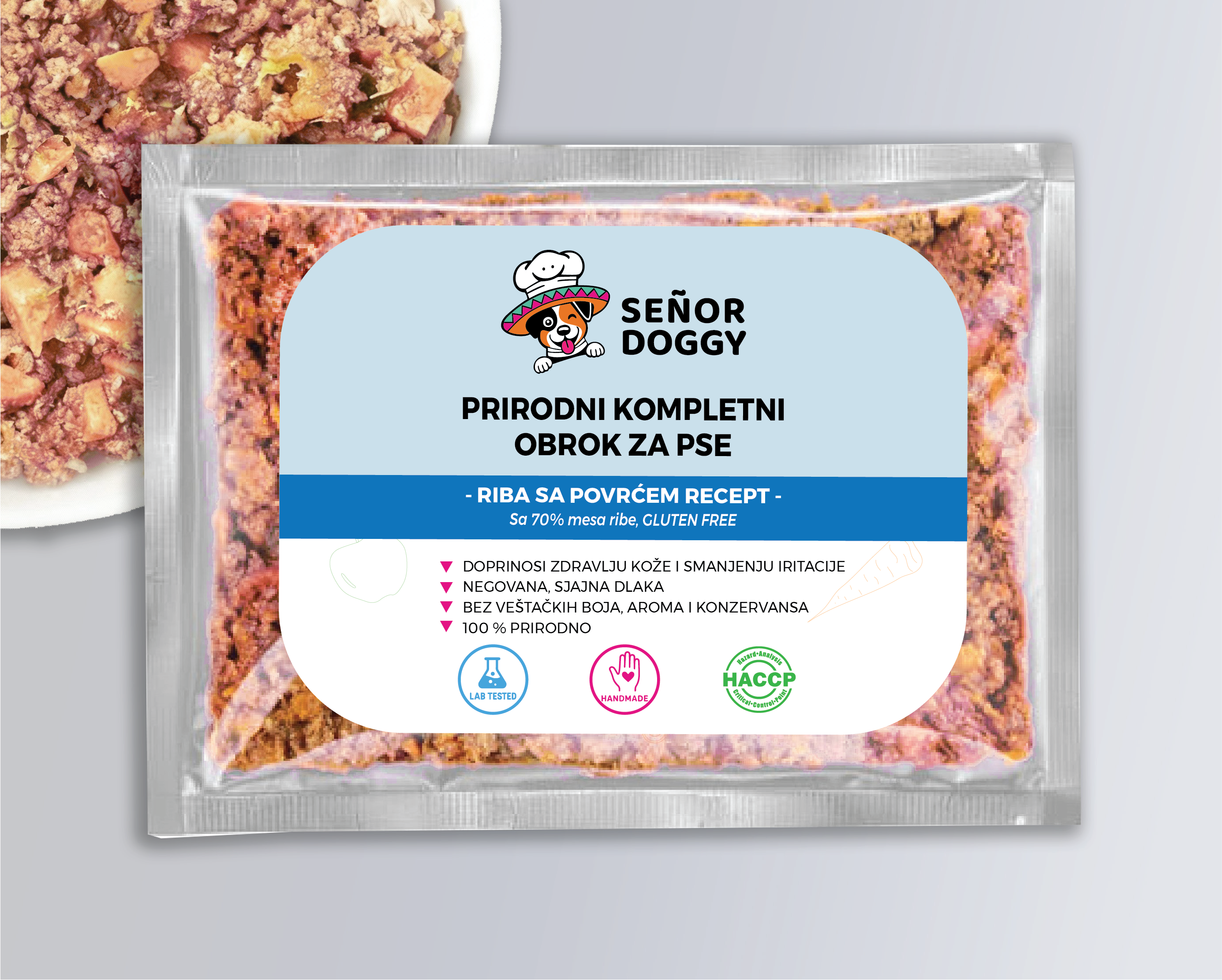 Senor Doggy Kompletni obrok Riba sa povrćem- gluten free